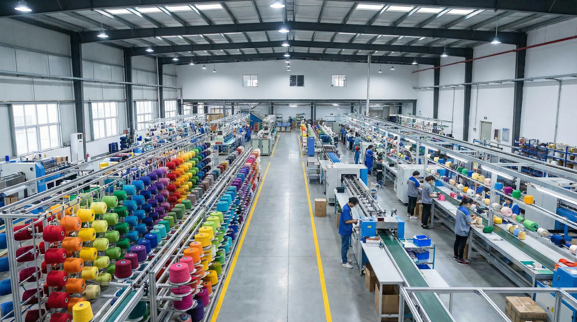 Yarn factory