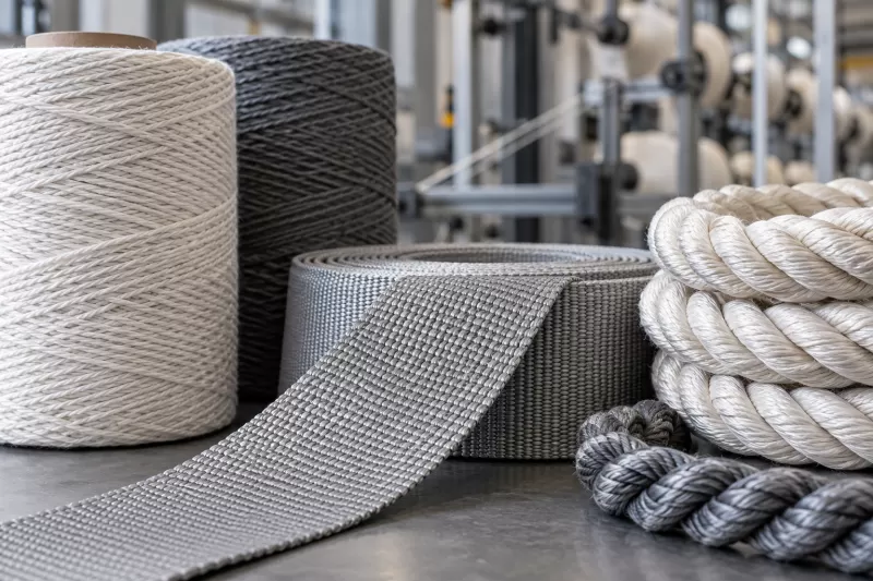 How Yarn Twist Influences Industrial Webbing and Rope Performance